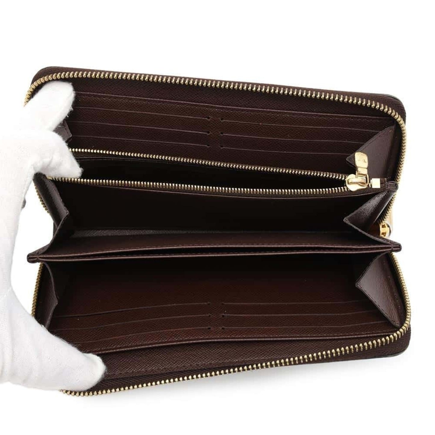 Louis Vuitton  Damier Canvas Long Wallet (Bi-Fold)