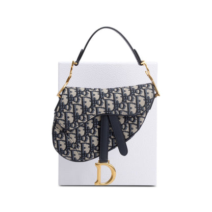 Christian Dior Oblique Mini Saddle Bag