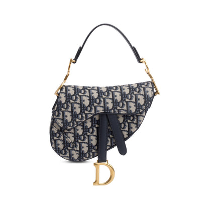 Christian Dior Oblique Mini Saddle Bag