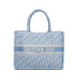 Christian Dior 2021 Blue Oblique Medium Book Tote