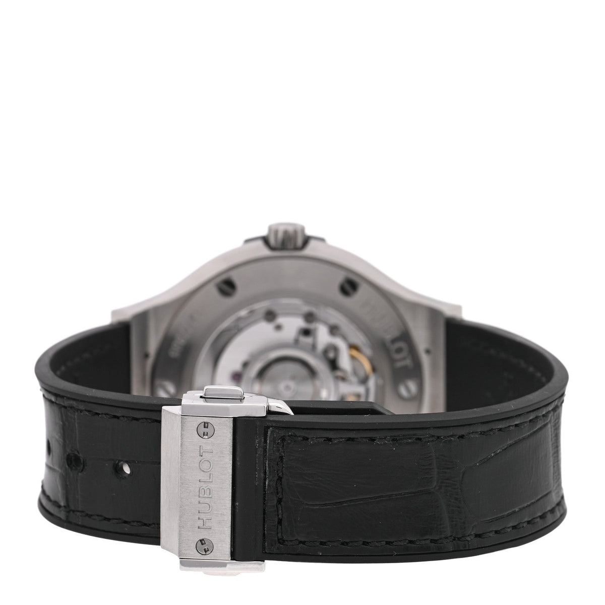 Titanium Alligator 38mm Classic Fusion Automatic Watch Black 565.NX.1171.LR