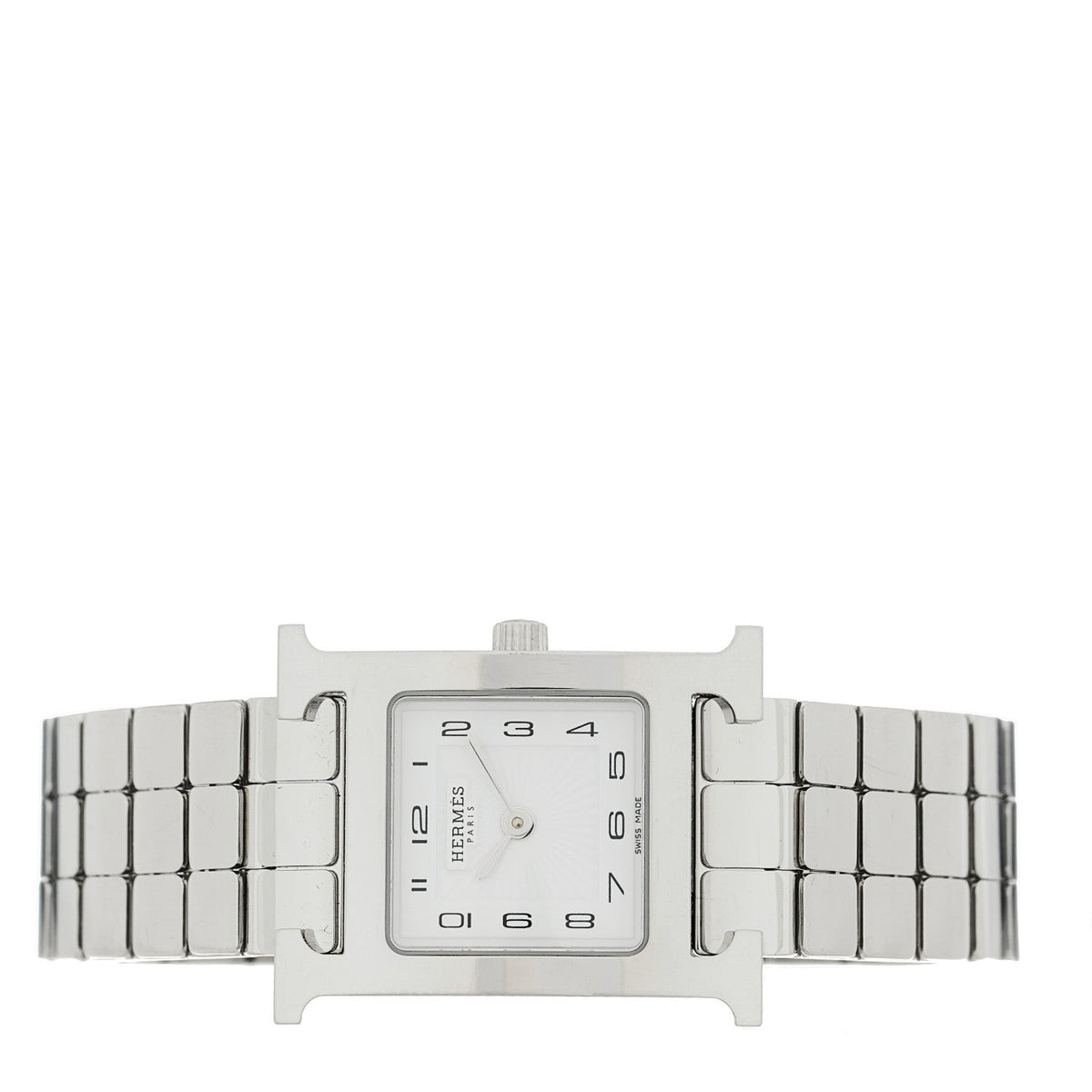 Stainless Steel 21mm Heure H Hour Quartz Watch