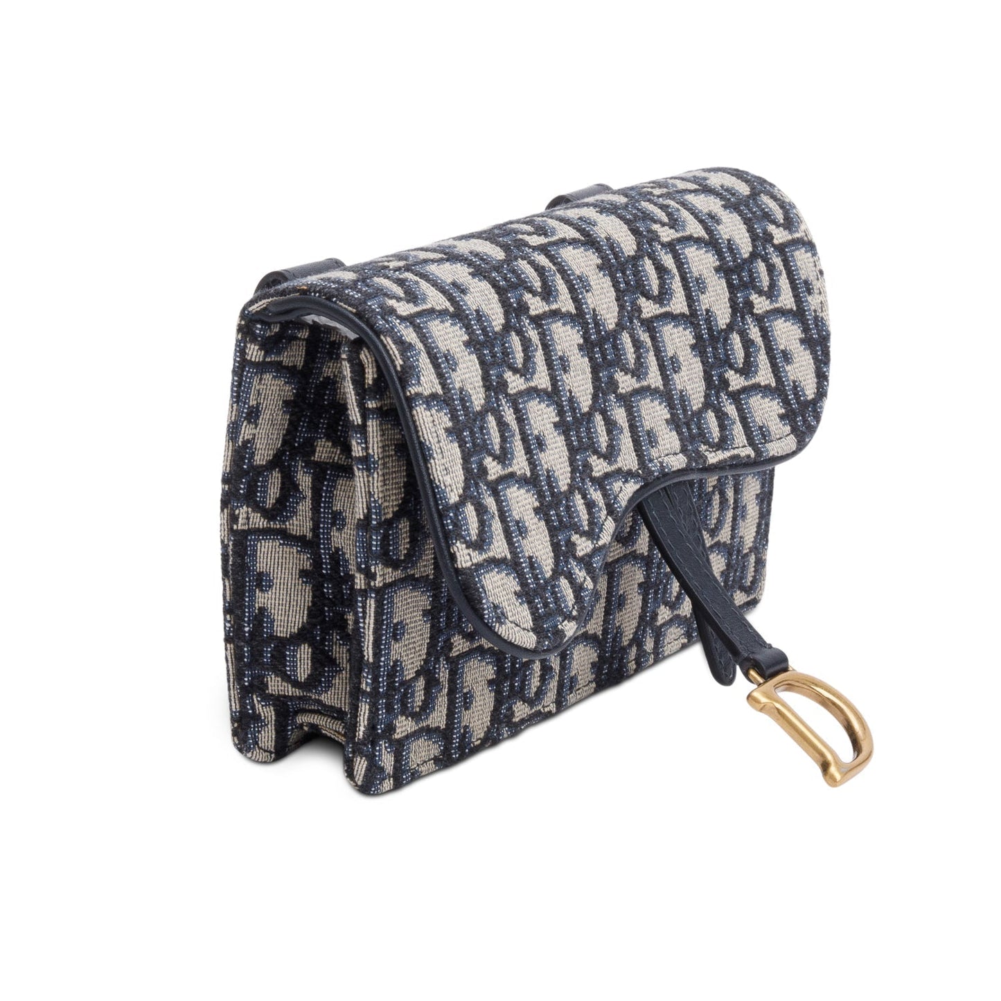 Christian Dior 2020 Oblique Saddle Belt Pouch