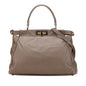 Fendi Peekaboo Leather Red Handbag Style 33