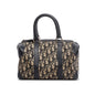 Christian Dior Navy Diorissimo Small Boston Bag