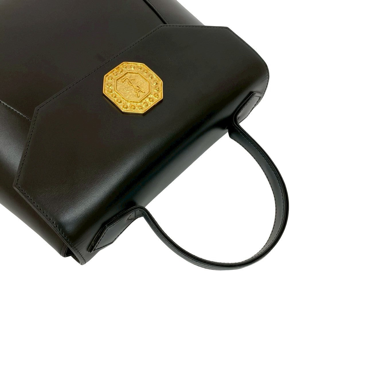 Saint Laurent Leather Red Handbag Style 20