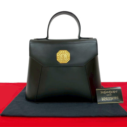 Saint Laurent Leather Red Handbag Style 20