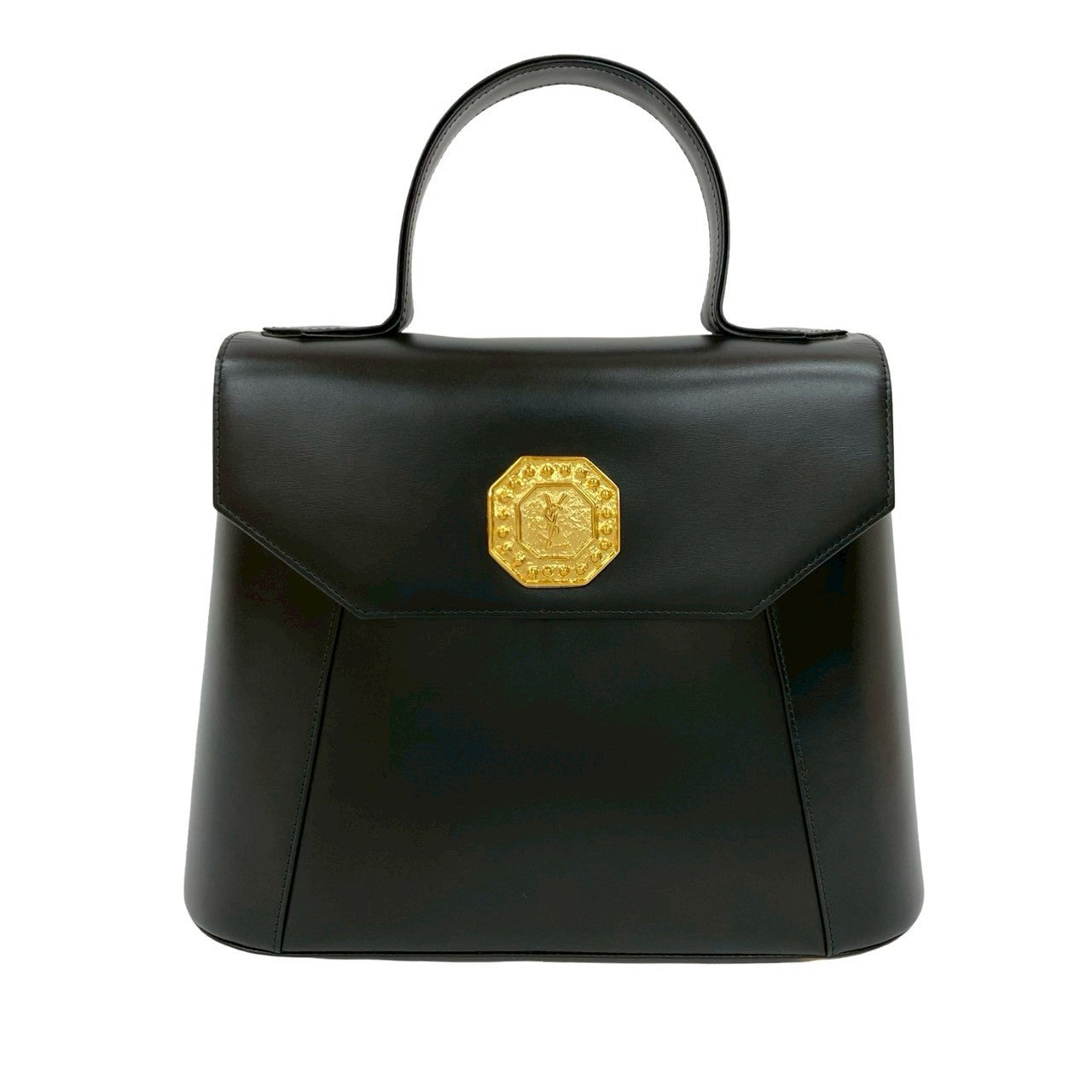 Saint Laurent Leather Red Handbag Style 20
