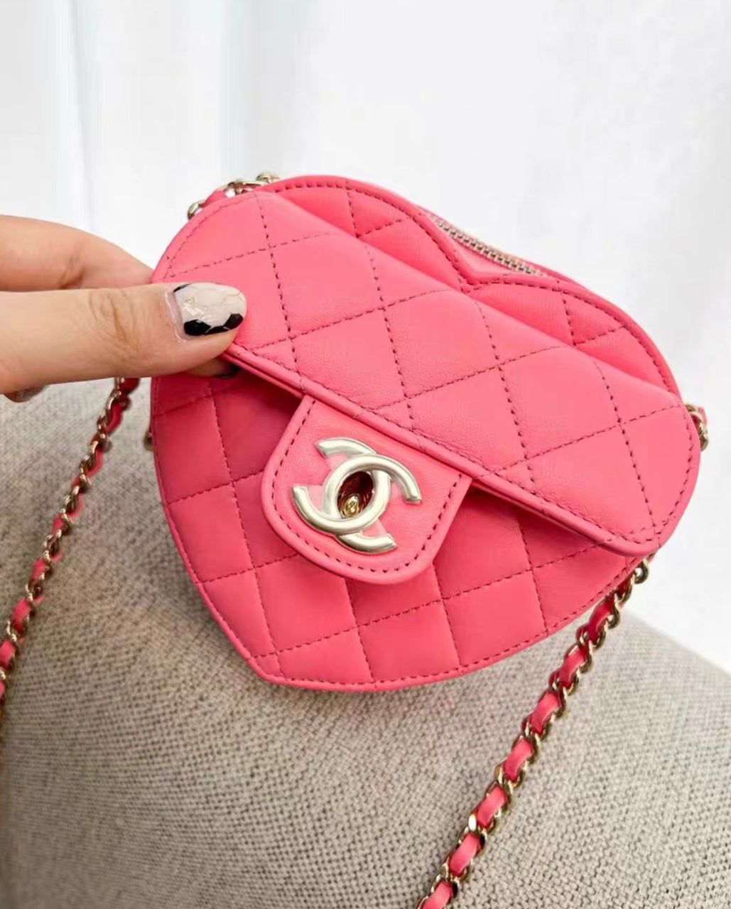 Chanel Chanel 22 Pink Shoulder Bag