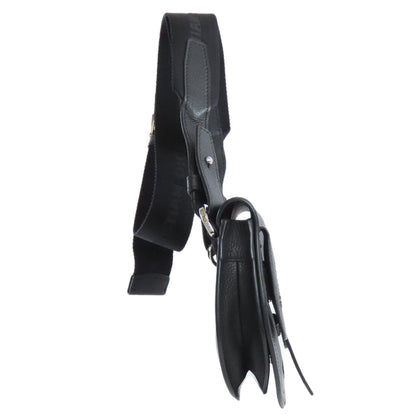 Christian Dior Shoulder Bag Calfskin black saddle Women