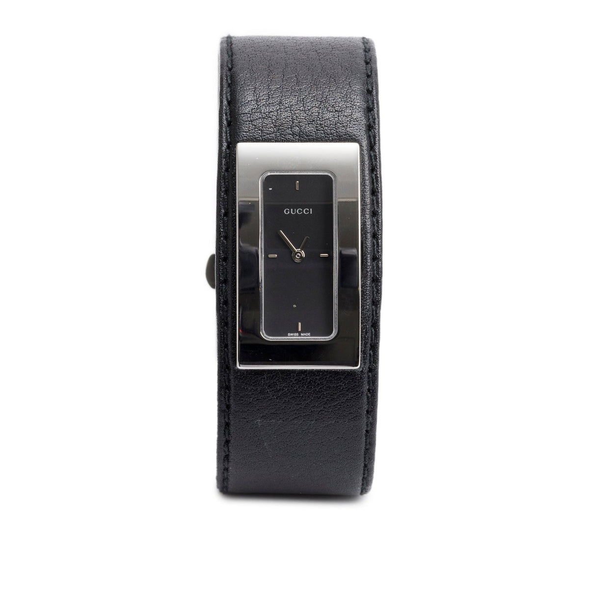 Gucci Stainless Steel 7800 Series Quartz Watch Black Dial