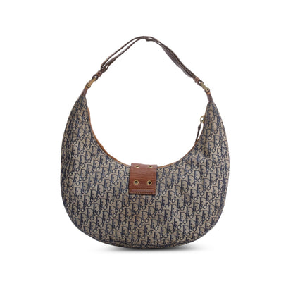Christian Dior Navy Monogram Street Chic Hobo