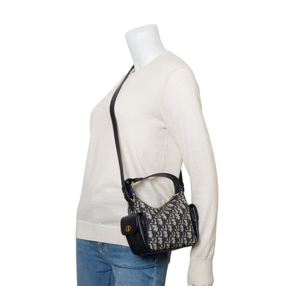 Christian Dior 2025 Blue Oblique Mini D-Dream Bag