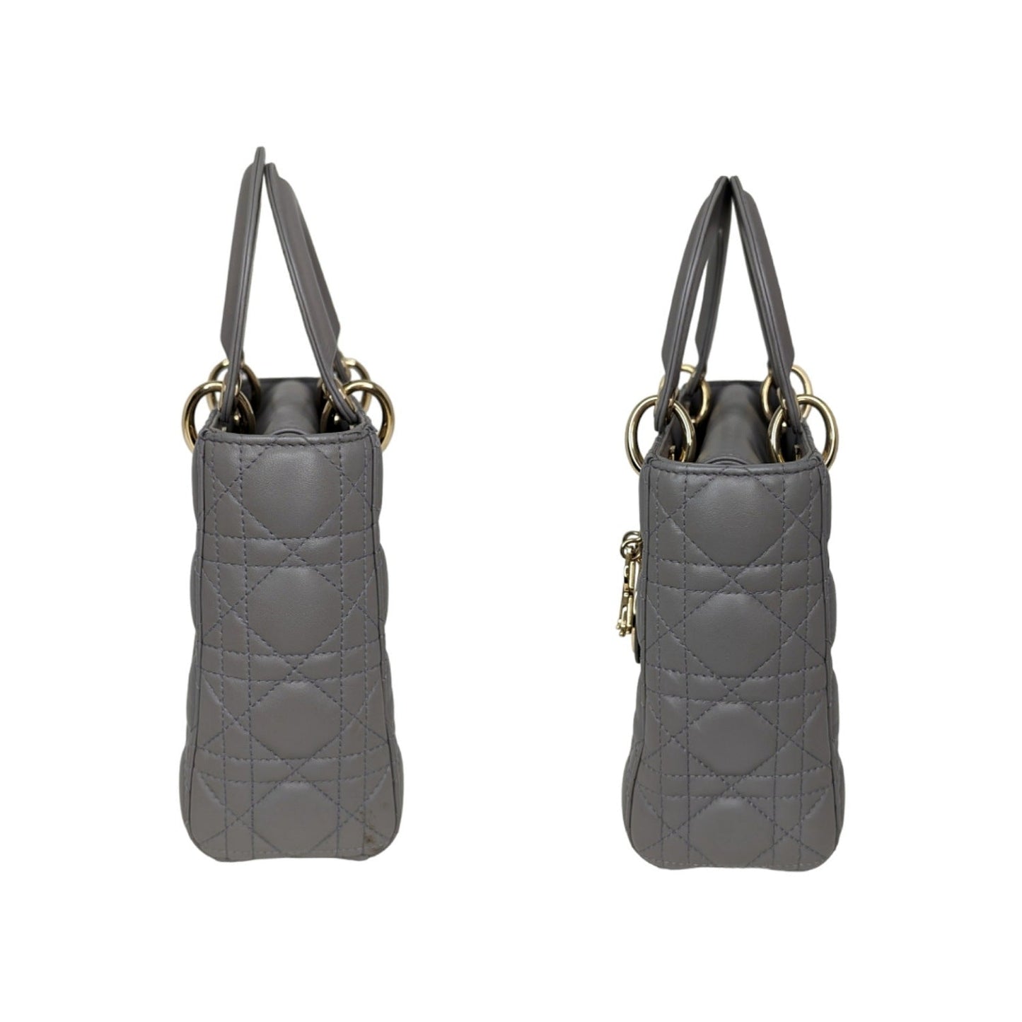 Dior Lady Dior Monogram Quilted Leather Crossbody Bag
