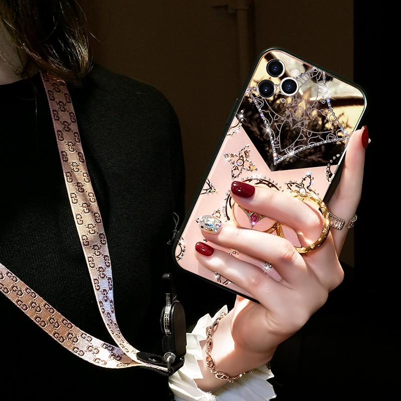 Luxury crystal mirror phone case
