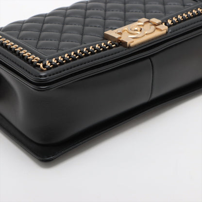 Chanel Boy Chanel Chain Shoulder Bag Black G