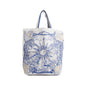 Christian Dior Beige Blue Canvas 'Dior Dream Team' Tote Bag