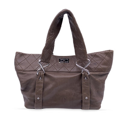Chanel Leather Brown Luxury Tote