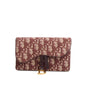 Christian Dior Red Oblique Saddle Belt Pouch