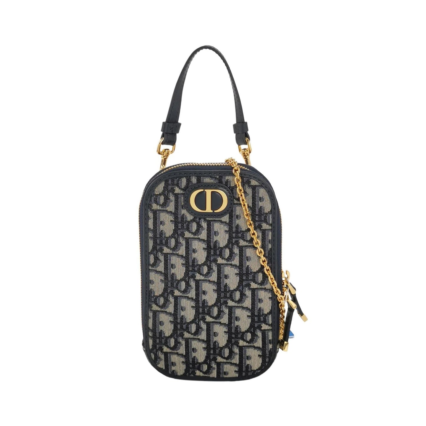 Dior 30Montaigne Monogram Canvas And Leather Crossbody Bag 250314781104897