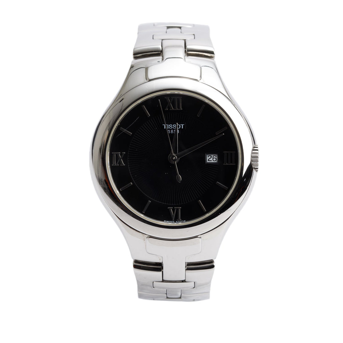 Tissot Stainless Steel T-Trend 34 MM Watch Black Dial