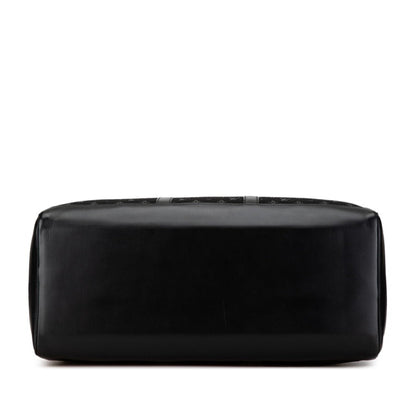 Louis Vuitton  Canvas Leather Boston Bag Shoulder Bag