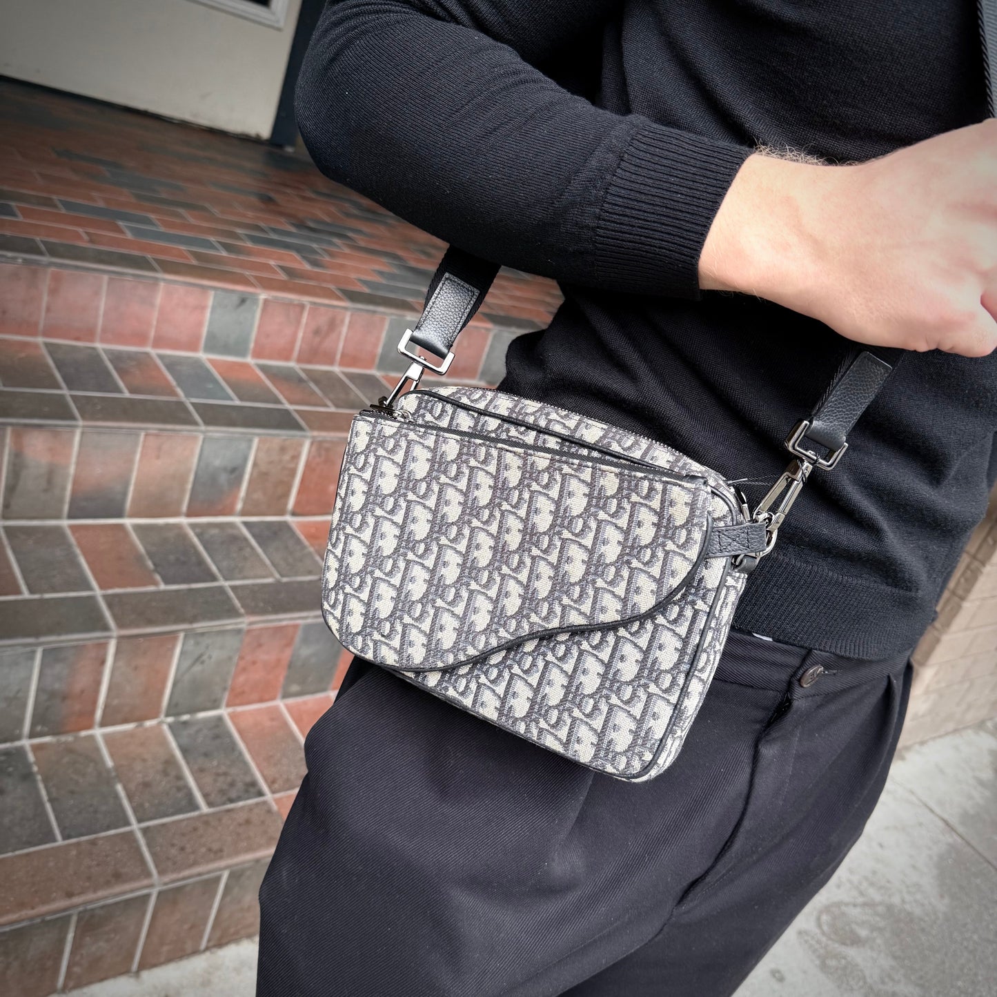 Dior Saddle Leather Crossbody Style 27
