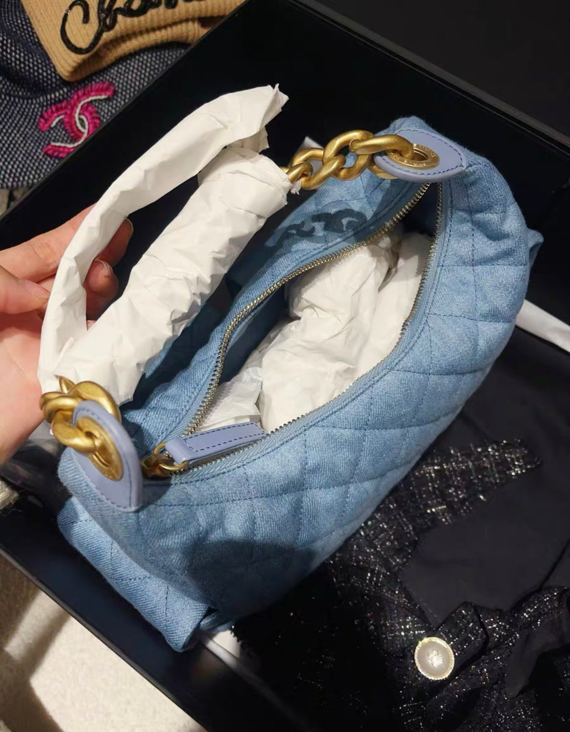 Chanel Timeless Leather Shoulder Bag