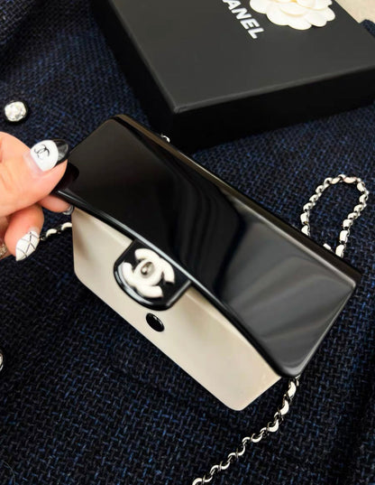 Chanel Luxury Leather Black Shoulder Bag Style 3
