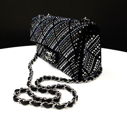 Chanel Chanel 22 Tweed Black Shoulder Bag