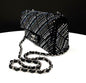 Chanel Chanel 22 Tweed Black Shoulder Bag