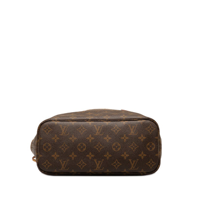 Brown Louis Vuitton Monogram Neverfull PM Tote Bag