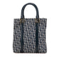 Dior Leather Canvas Tote Bag