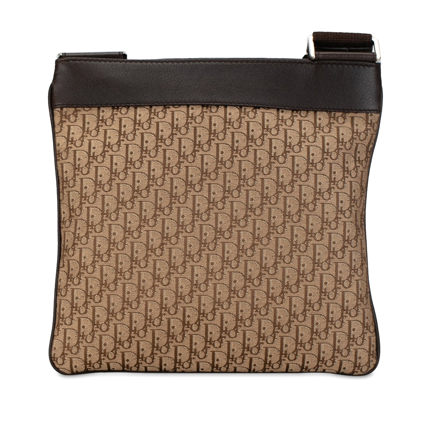 Dior Leather Canvas Crossbody Bag