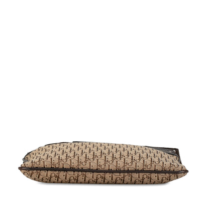 Dior Leather Canvas Crossbody Bag