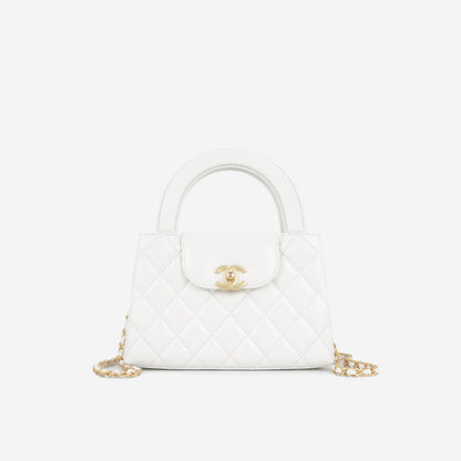 Chanel Kelly Lambskin Black Shoulder Bag Style 11