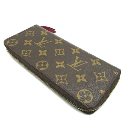 Louis Vuitton  pink Monogram Long Wallet (Bi-Fold)