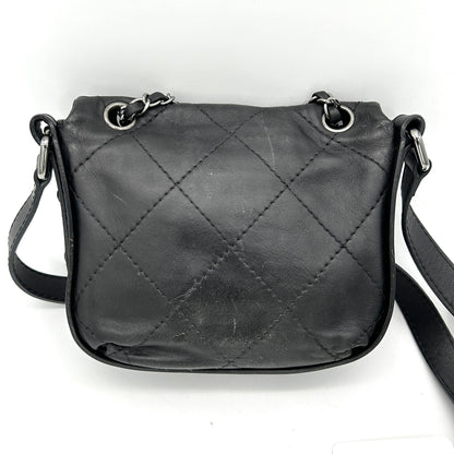 Chanel black quilted lambskin Country mini crossbody bag ch66252cv