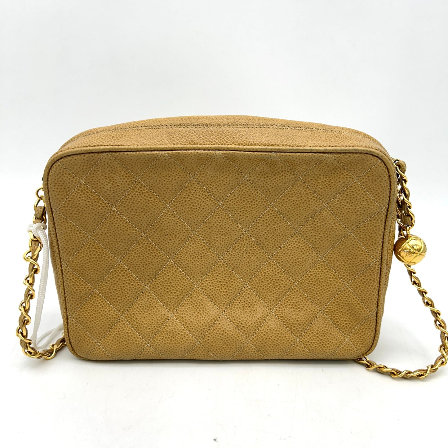 Chanel Leather Chain Shoulder Bag
