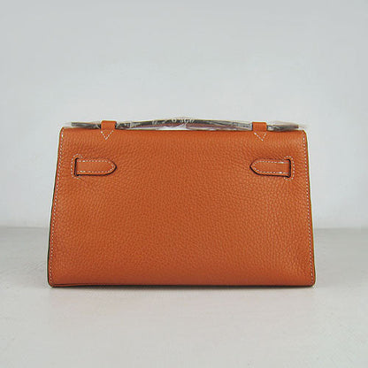 Luxury Hermes Kelly 22Cm Handbag Orange