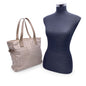 Chanel Beige Nylon New Travel Line Tote Shoulder Bag 2000S