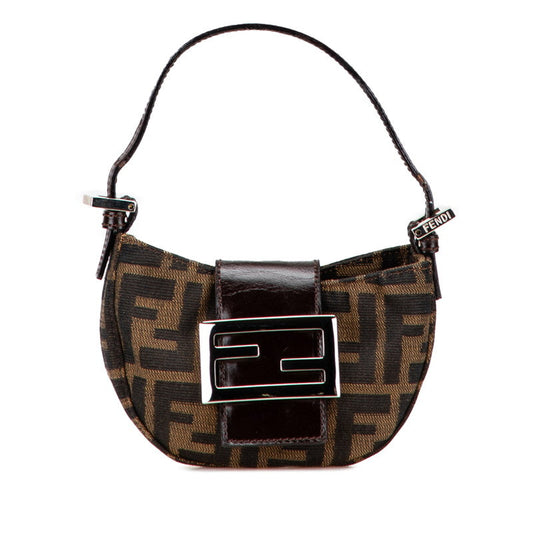 Fendi Mini Leather Red Handbag Leather