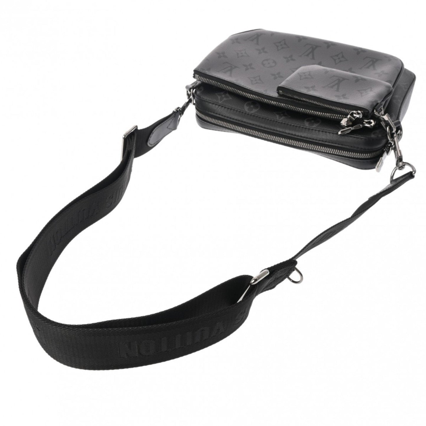 Louis Vuitton   Monogram Eclipse Canvas Pouch Shoulder Bag