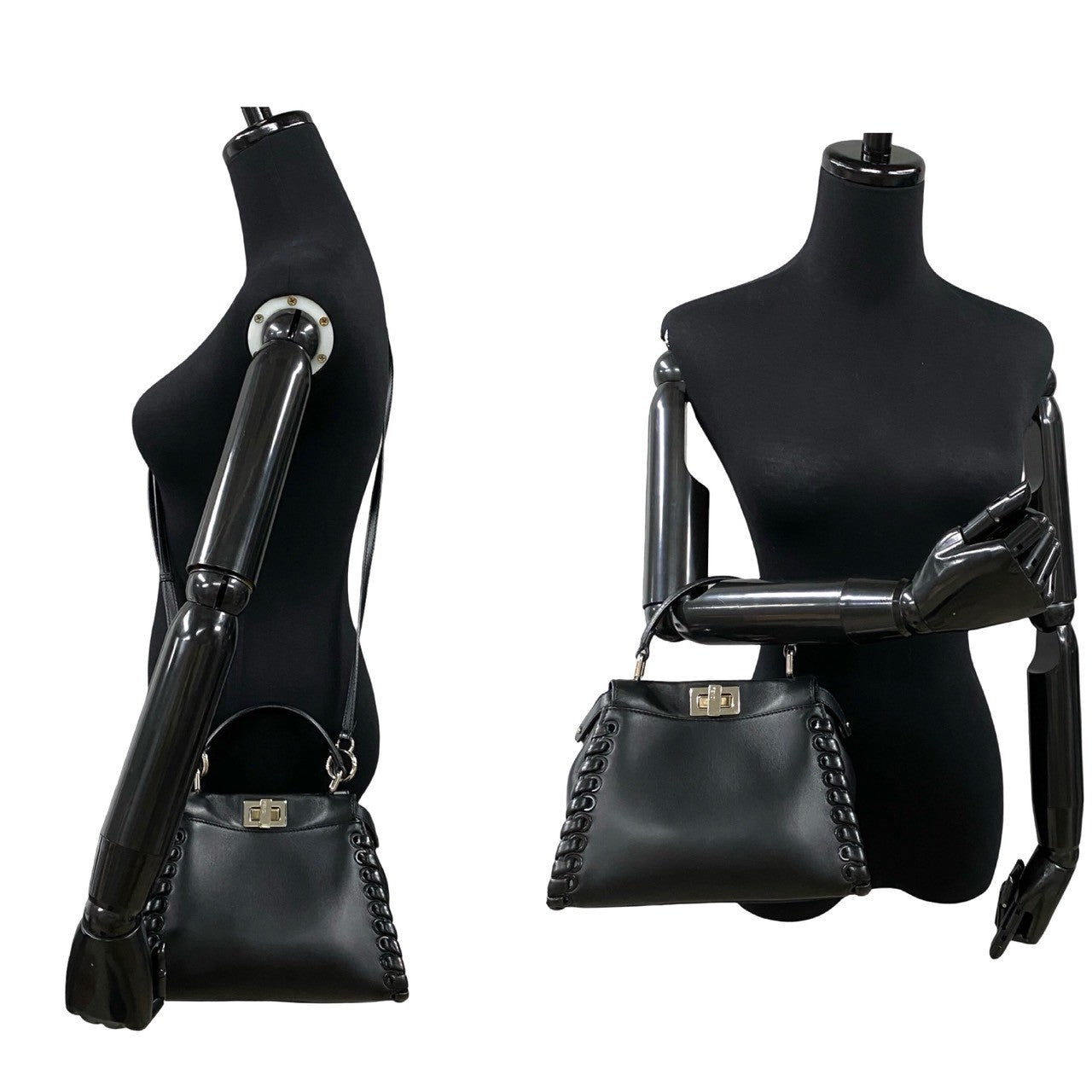 Fendi Peekaboo Iconic Leather 2Way Bag