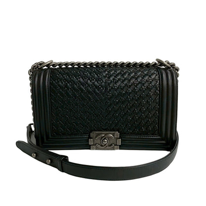Chanel Boy Lambskin Shoulder Bag Style 8