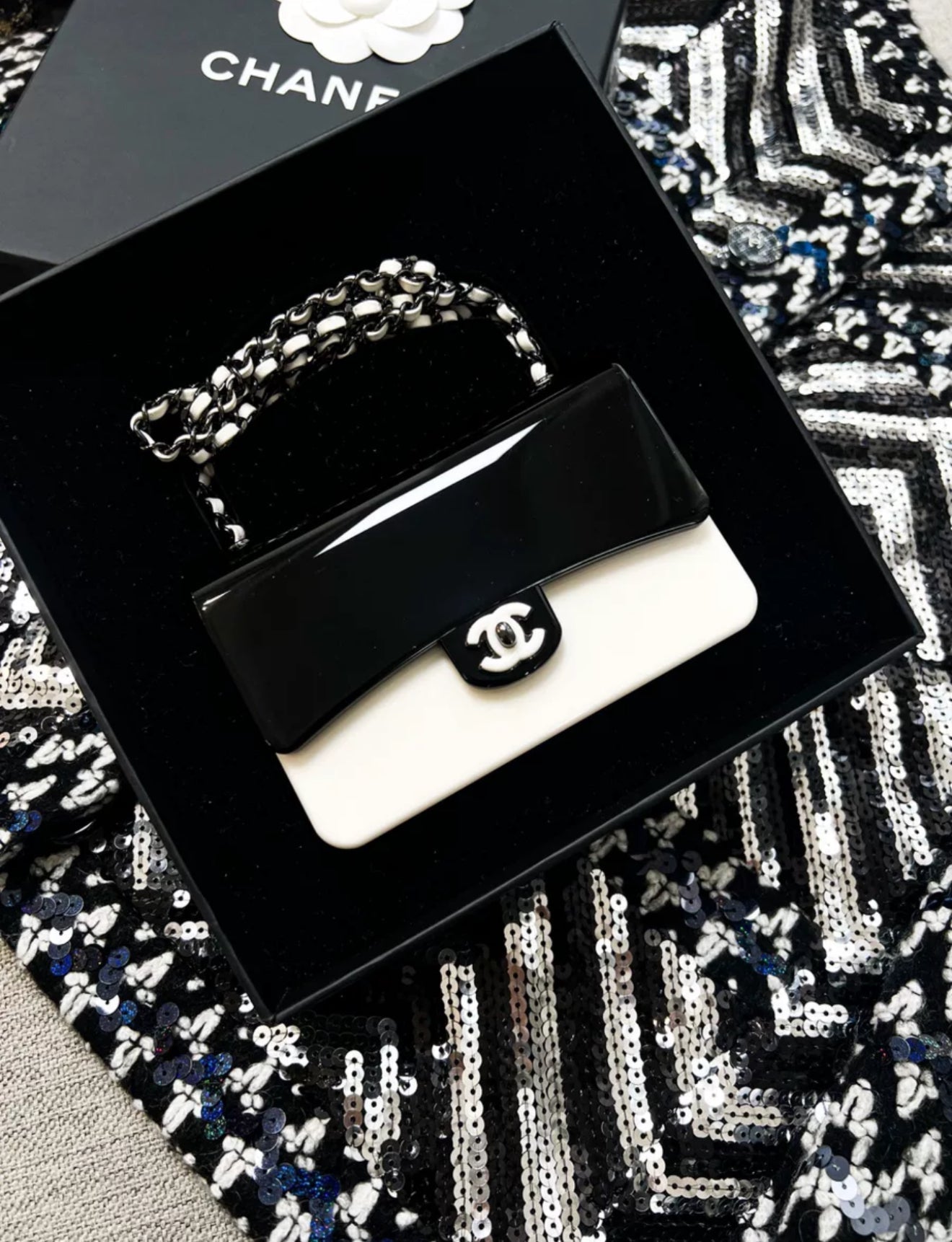 Chanel Luxury Leather Black Handbag Style 6