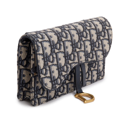 Christian Dior 2020 Oblique Saddle Belt Pouch