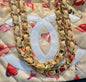 Chanel Coated Canvas Quilted Lips And Kisses Graffiti Xl Tote Beige