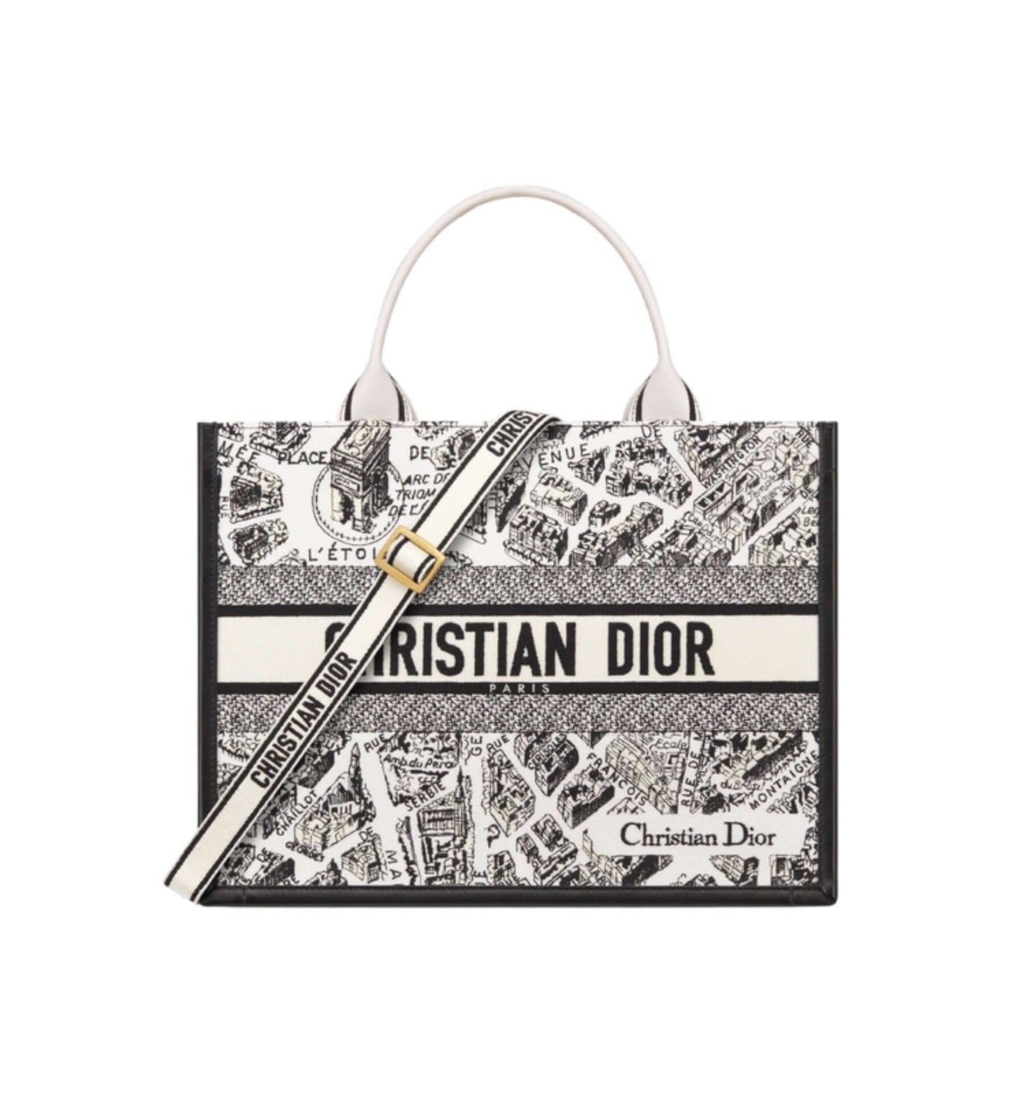 Dior Book Tote Leather Mini Tote Bag