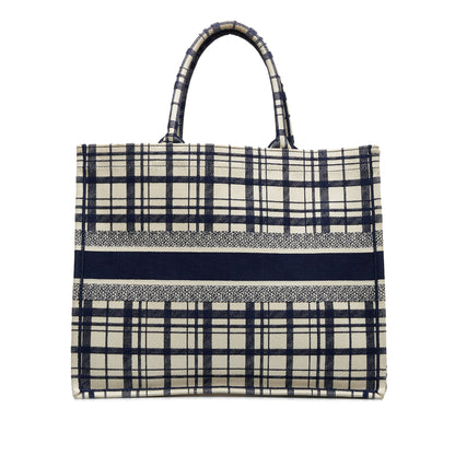 Dior Book Tote Canvas Tote Bag